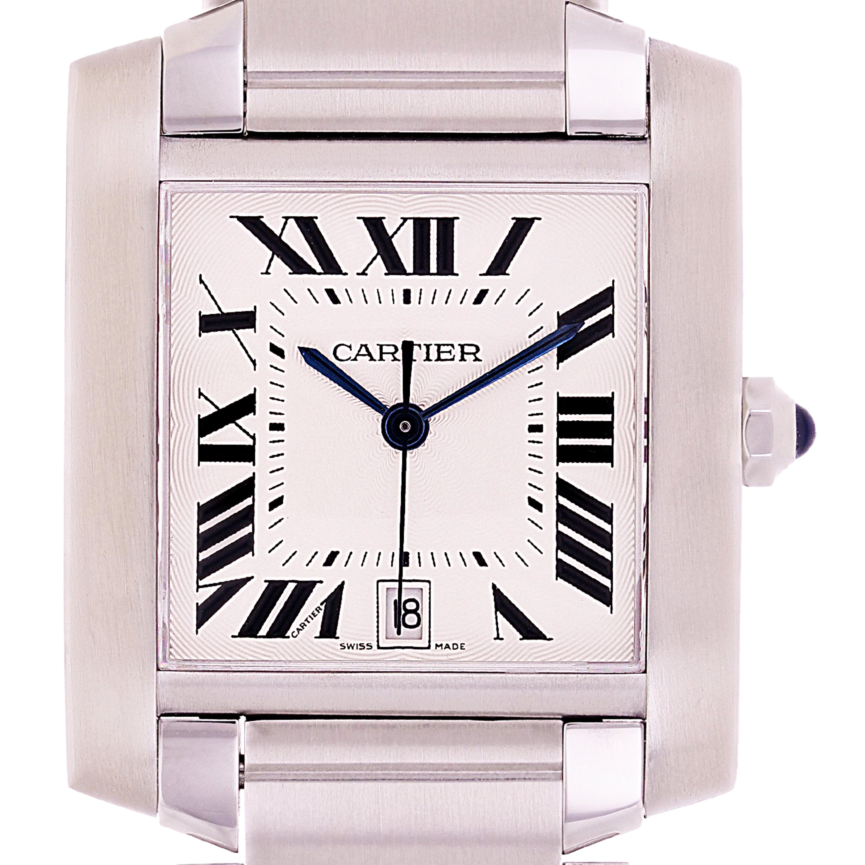 Cartier Men's Tank Francaise Stainless Steel Automatic