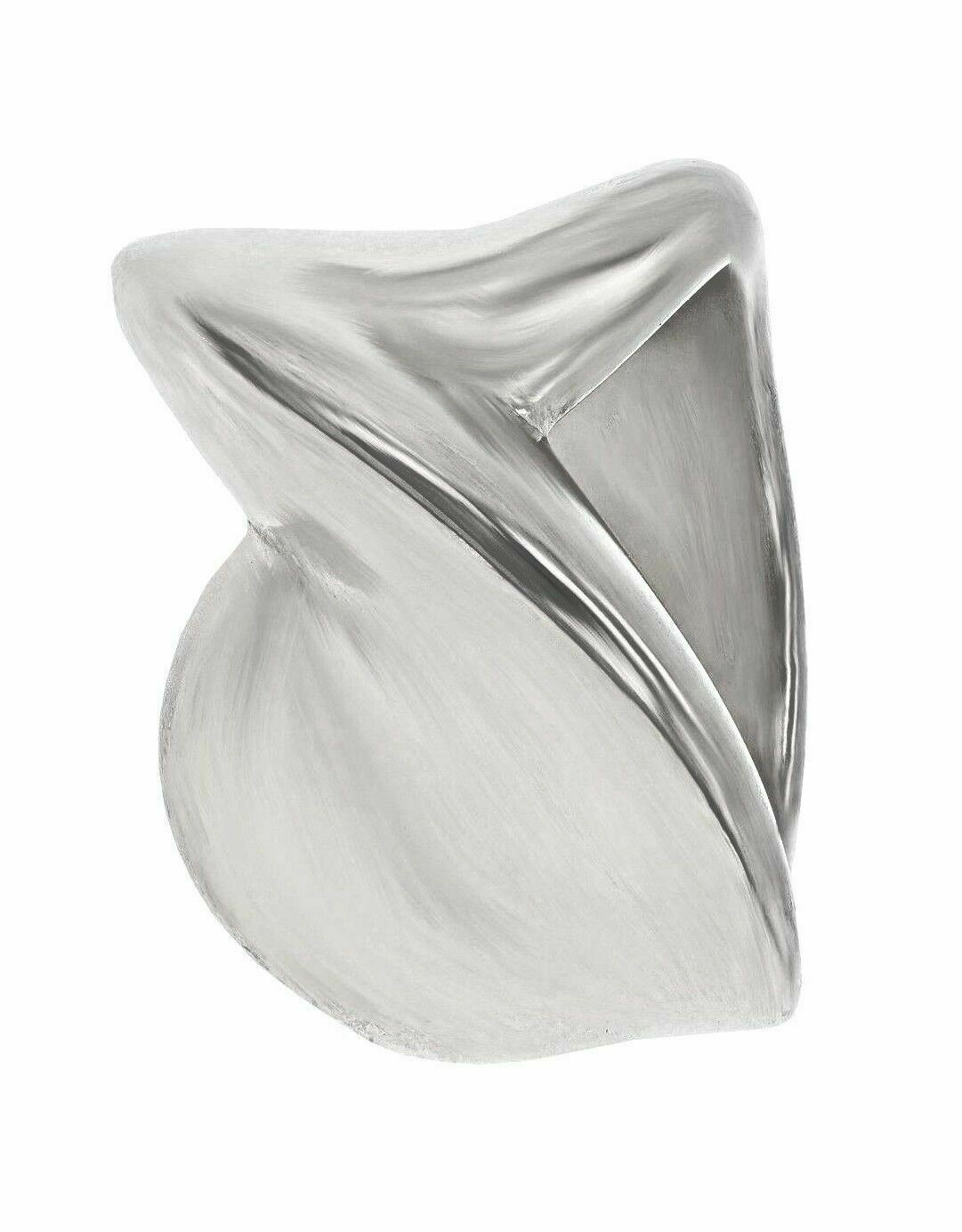 925 Sterling Silver Cocktail Overlap Ring Size 7