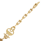Italian 14k Yellow Gold Solid U Shape Hardwear Link Bracelet 7.5" 7.7 grams - 7.5" 7.7 grams