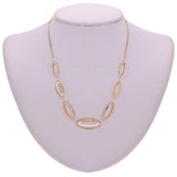 Italian 14k Yellow Gold Necklace, Bracelet & Earrings Set 16.8 grams