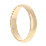 14k Yellow Gold Comfort Fit Plain Wedding Band Ring 4mm Size 6 - Yellow,4mm Ring Size 6