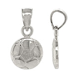 14k Yellow White or Rose Gold Soccer Ball Charm Pendant 2.1 grams