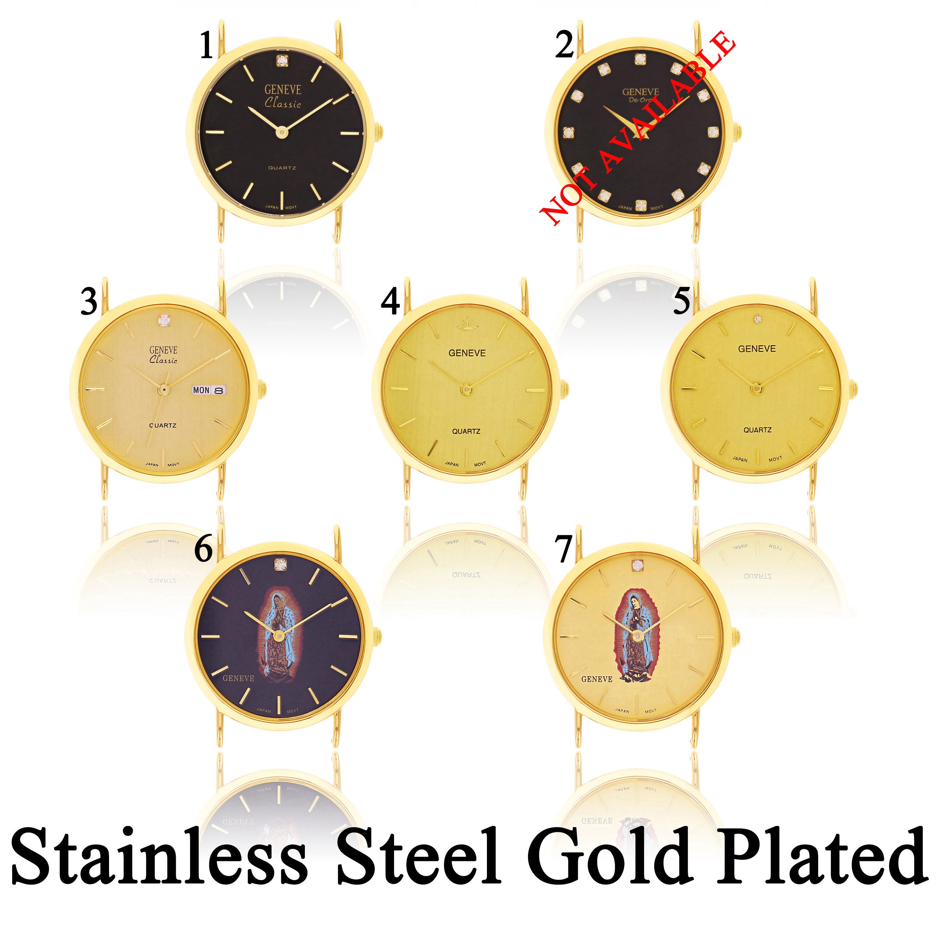 10k Yellow Gold Nugget Link Geneve Wrist Watch Adjustable 7.5-8" 50 grams