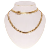 Men's 14k Yellow Gold Solid Miami Cuban Link Chain Necklace 24" 8mm 130.2 grams