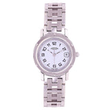 Hermes Ladies Clipper Stainless Steel Quartz