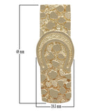 14k Yellow Gold Horseshoe Money Clip (48 mm x 18 mm) - Yellow