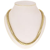 Italian 14k Yellow Gold Franco Chain Necklace 8.3mm 30" 332.5 grams - 30" 332.5 grams