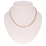 Italian 14k Rose Gold Solid U Shape Hardwear Link Necklace 18" 5mm 13.8 grams - Rose 5mm 18" 13.8 grams