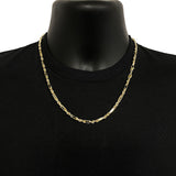 Italian 14k Yellow Gold Solid Milano Rope Chain Necklace 18" 4mm 26.8 grams - 18" 26.8 grams