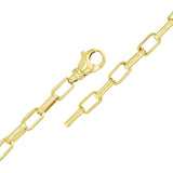 10k Yellow Gold Solid Handmade Fashion Link Bracelet 7" 5.6mm 10.5 grams - Yellow,7" 10.5 grams