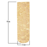 Men's 14k Yellow Gold Solid Nugget Money Clip Wallet Money Holder 1.9" 15 grams - Yellow