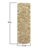 Men's 14k Yellow Gold Nugget Money Clip Money Holder Wallet 1.9" 15-16 grams - Yellow