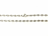 14k White Gold Solid Gucci Mariner Link Chain Necklace 22" 4.9mm 33 grams - White,22"