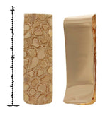 Men's 14k Rose Gold Nugget Money Clip Money Holder Wallet 15-16 grams - Rose