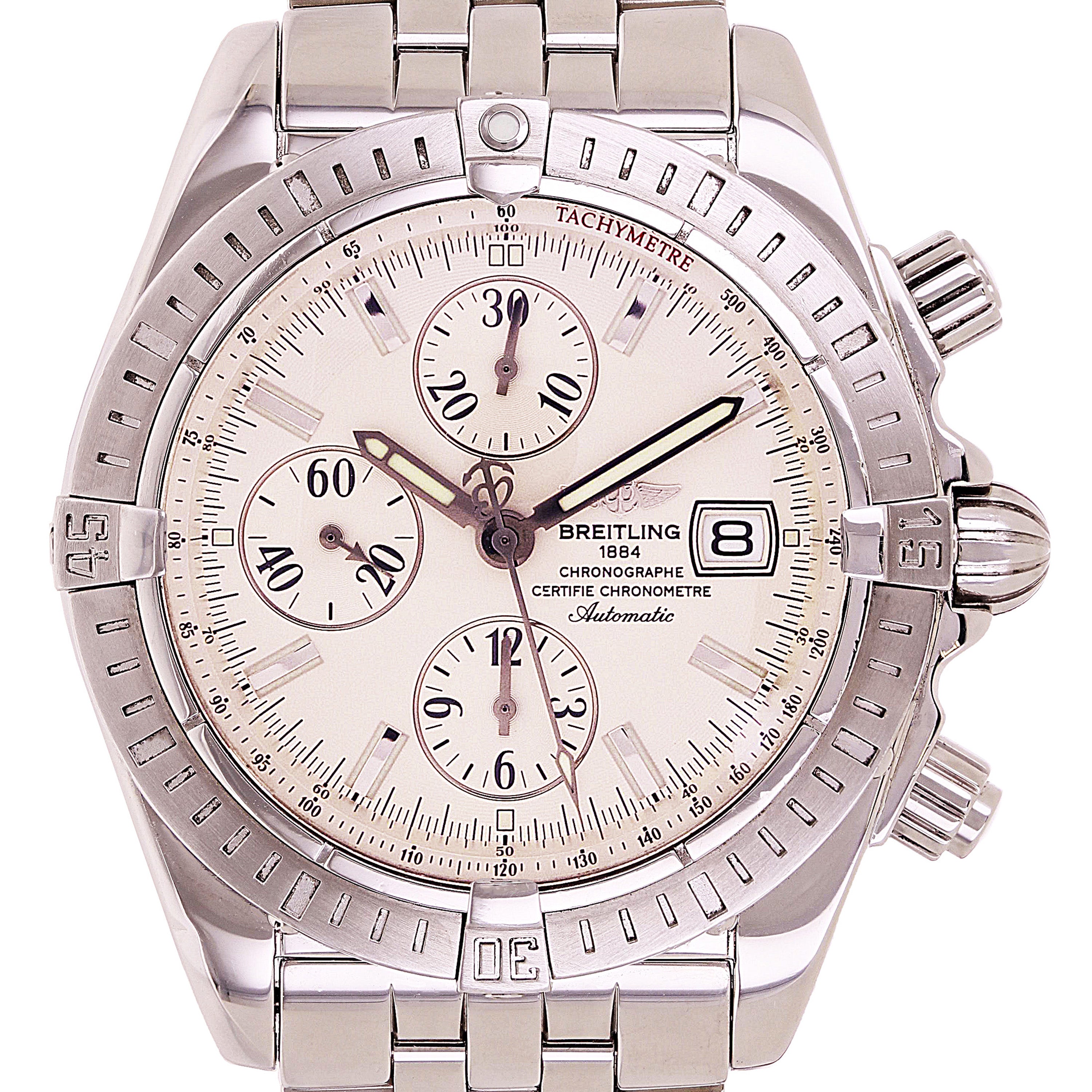 Breitling Men's Chronomat Evolution Stainless Steel Automatic