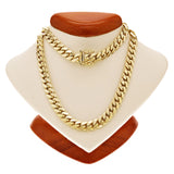 Italian 14k Yellow Gold Miami Cuban Chain Necklace 20" 6mm 49.1 grams