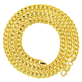 Italian 10k Yellow Gold Hollow Miami Cuban Chain Necklace 20" 6mm 18.8 grams - 20" 18.8 grams