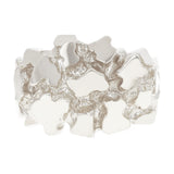 925 Sterling Silver Solid Heavy Nugget Style Ring Size 9 - Ring Size 9