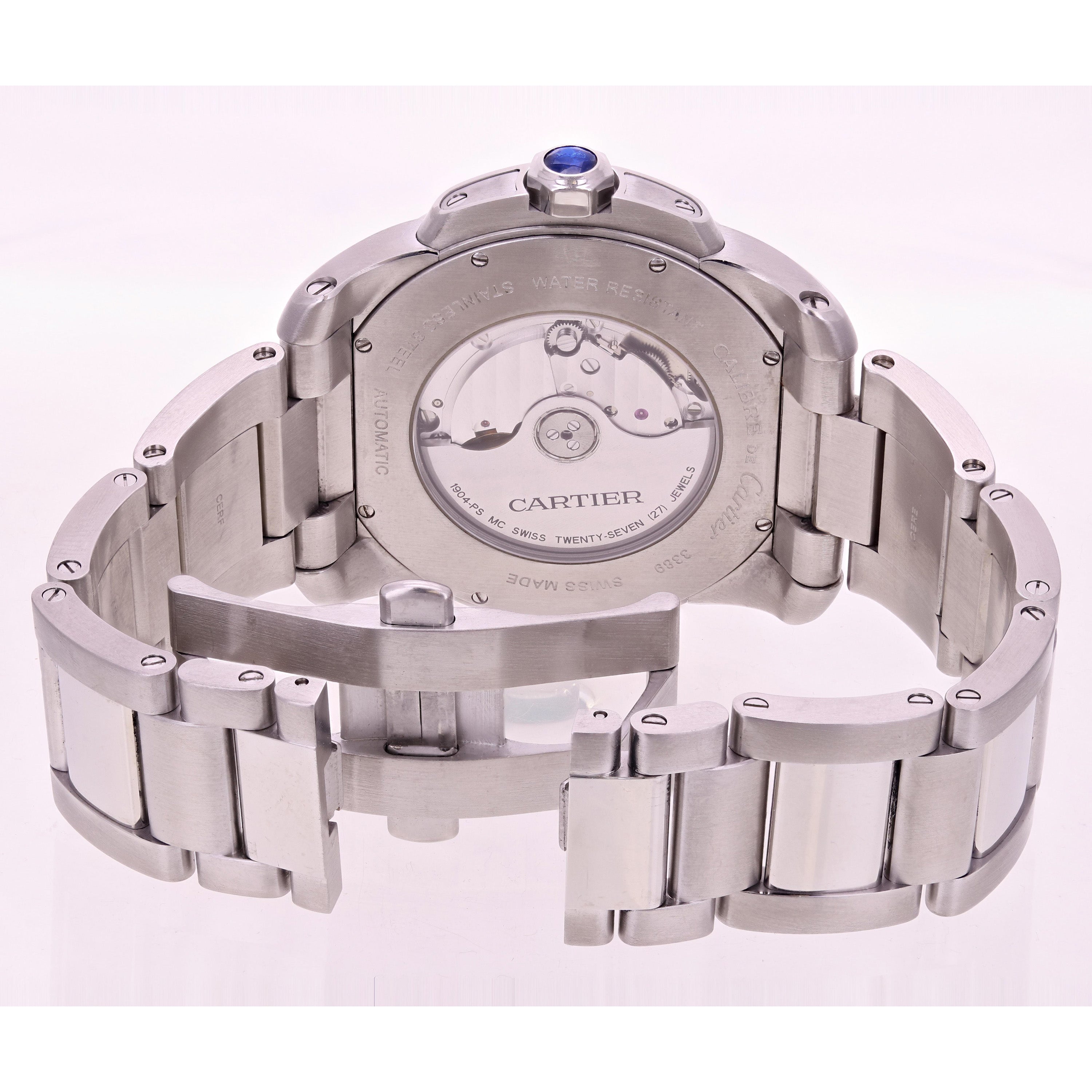 Cartier Men's Calibre De Cartier Stainless Steel Automatic