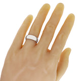 14k Yellow or White Gold Comfort Fit Plain Wedding Band Ring Sizes 5-13