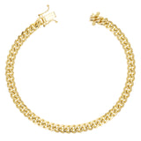 Italian 14k Yellow Gold Soldd Miami Cuban Chain Bracelet 8.25" 5.8mm 23.4 grams - 8.3" 23.4 grams