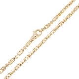 14k Yellow Gold Solid Handmade Link Chain Necklace 20" 5mm 39.6 grams - 20"