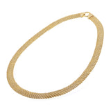 Italian 14k Yellow Gold Multi Strand Rope Chain Necklace 19" 10.5mm 19 grams - 19",10.5mm