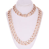 Men's 10k Solid Rose Gold Flat Cuban Necklace Chain 20" 12.5mm 89 grams - Rose,20" 89 grams
