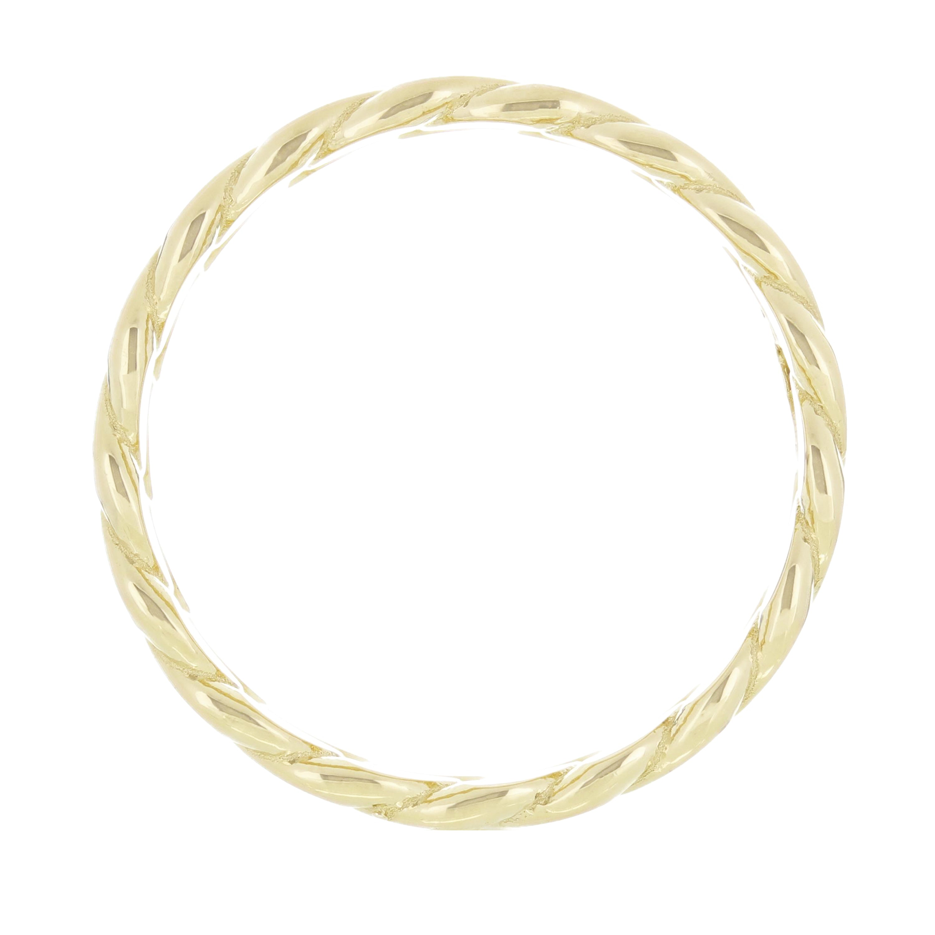 14k Yellow Gold Miami Cuban Curb Link Ring Band 8mm Size 6.5 5.9 grams - 6.5