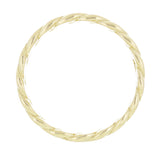 14k Yellow Gold Miami Cuban Curb Link Ring Band 8mm Size 6.5 5.9 grams - 6.5