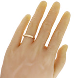 14k Yellow Gold Comfort Fit Plain Wedding Band Ring 3mm Size 13 - Yellow,3mm Ring Size 13