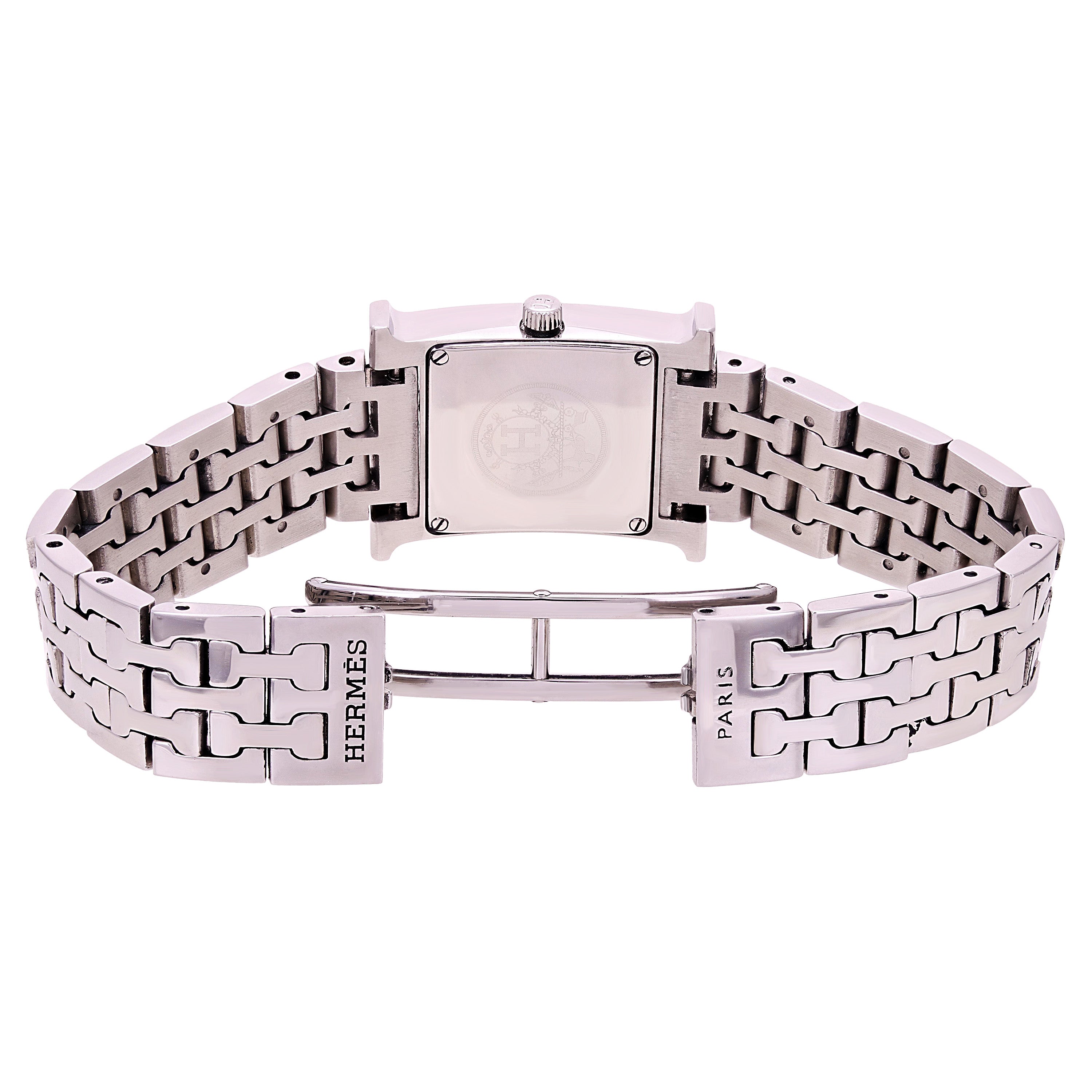 Hermes Ladies H Watch Stainless Steel Quartz