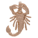 14k Yellow White or Rose Gold 3D Scorpion Charm Pendant