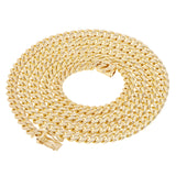 Italian 14k Yellow Gold Solid Miami Cuban Chain Necklace 28" 5.3 mm 58.4 grams - 28"