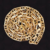 Italian 14k Yellow Gold Mariner Chain Chain Necklace 20" 5 mm 33.2 grams - 20" 33.2 grams