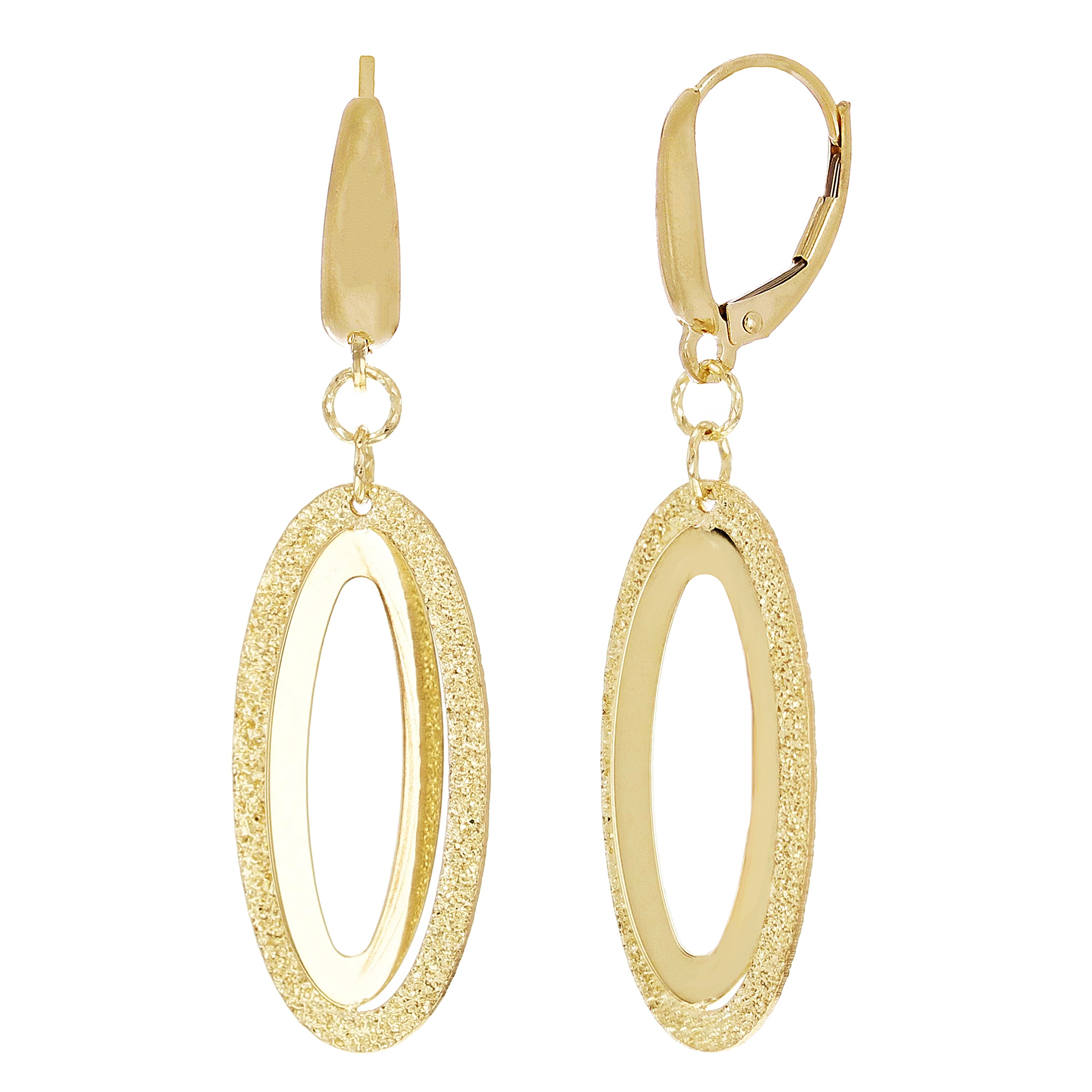 Italian 14k Yellow Gold Necklace, Bracelet & Earrings Set 16.8 grams