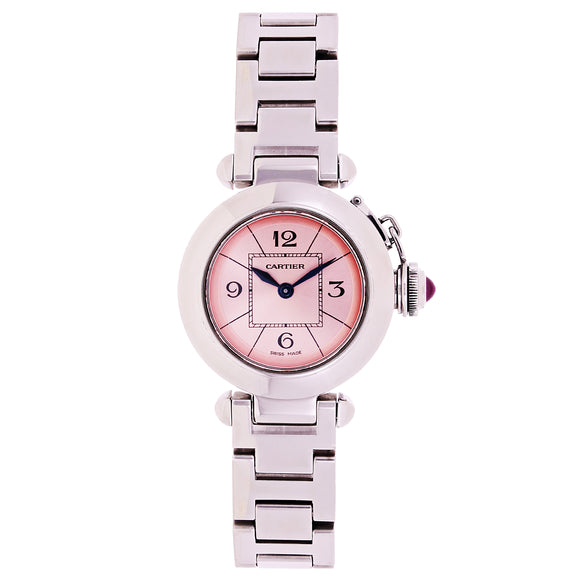 Cartier Ladies Miss Pasha Stainless Steel Quartz