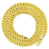 Italian 14k Yellow Gold Hollow Miami Cuban Chain Necklace 20" 6mm 20.8 grams - 20" 20.8 grams