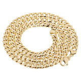 Men's 14k Yellow Gold Miami Cuban Link Necklace 26.5" 8mm 106.9 grams