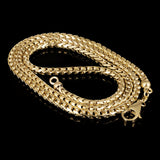 Men's Solid 14k Yellow Gold Franco Chain Necklace 20" 3.15mm 27.2 grams