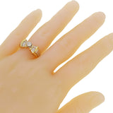 14k Yellow & White Gold 3/4ctw Mixed Cut Diamond Engagement Ring Size 6.5