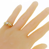 14k Yellow Gold 1.04ctw Diamond Channel Engagement Ring Size 5